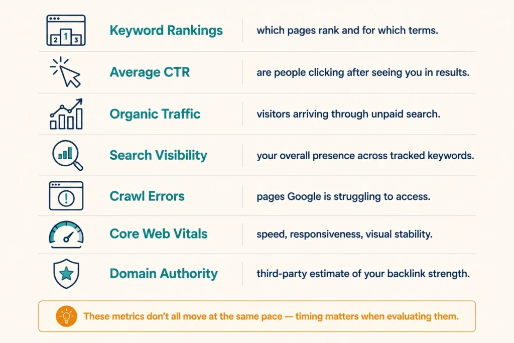 Key Metrics for Measuring Your SEO Progress
